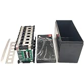 XBERSTAR Li-Ion Battery Storage Box 3x7 18650 Holder for DIY Battery Special Plastic DIY kit, Black (Black)