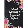 Internet Address and Password Logbook: A Cute Sweet Computer Networking logbook to Remember Passwords Internet with a…