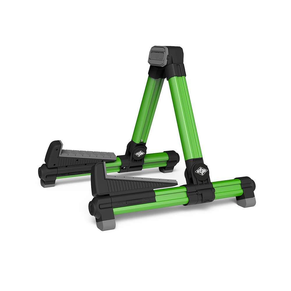Rotosound foldable guitar stand in green, RGS-200-GR