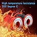 BNTECHGO 14 Gauge Silicone Wire Spool red and Black Each 25ft Flexible 14 AWG Stranded Tinned Copper Wire