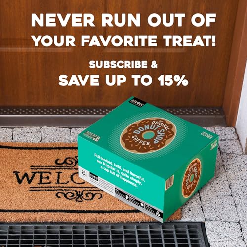 THE ORIGINAL DONUT SHOP REGULAR, SINGLE-SERVE KEURIG K-CUP PODS, MEDIUM ROAST COFFEE PODS, 48 COUNT