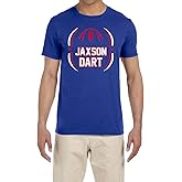 Blue New York Jaxson Dart Logo T-Shirt