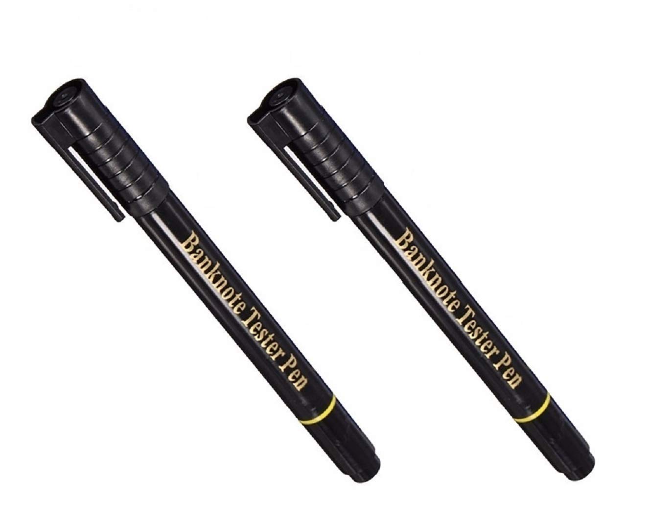 SetProducts© Set of 2 2-in-1 Counterfeit Money Detector and Ballpoint Pens [Euros/Dollars/Pounds] Lot de 2 Black
