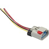 NewYall Fuel Pump Connector Wiring Harness Pigtail Plug for Ford E150 E250 | for E350 E450 F150 F250 F350 F450 F550 Super Duty Expedition Mustang Transit Ranger Dodge Ram 1500 3500 Grand Caravan