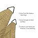 Alion Home Waterproof Woven Sun Shade Sail - Desert Sand (13 ft 1