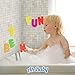 Ah Baby Bathtub Letters and Numbers with Mesh Bath Toy Organizer