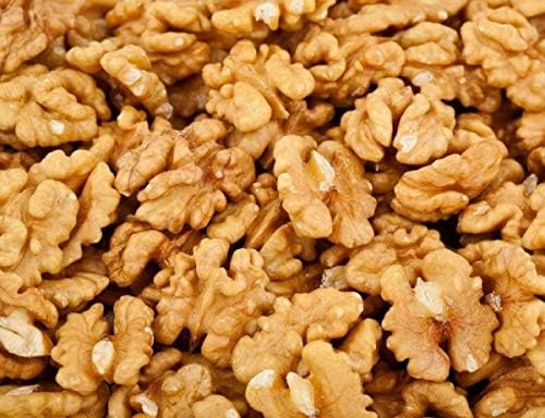 Freshly Harvested Light Raw shelled Walnuts Halves & Pieces (12 OZ) By SpiritOne