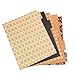 Wilson Jones Work Style Binder Tab Dividers , 3-Hole Punched, 5 Tab, 5 Decorative Designs per Set, Multi-Colored