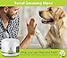 MOKAI Dental Wipes for Dogs and Cats | Pads with Chlorhexidine and Sodium Hexametaphosphate Remove Plaque Tartar Buildup Calculus and Bad Breath, Preventing Tooth Decay and Gingivitis (50 Count)
