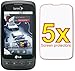 5x LG Optimus S LS670 Premium Clear LCD Screen Protector Shield Cover Guard Film Kit