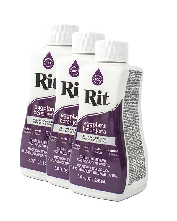 Rit Dye Liquid 236ml Eggplant Pack of 12