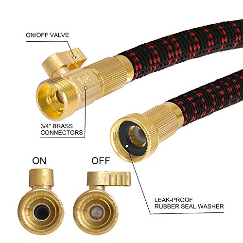 Solution4Patio Homes Garden Flexible and Expandable Garden Hose 50 FT