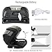 X-Lounger Organizer with Camping Cooler Bag Rust-Proof Cover and Two Non-Slip Straps Collapsible Trunk Cargo Storage Containers Bin Waterproof Durable Suitable for Most Cars SUV Auto Van, Black