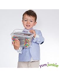 Swipple Pops Petite Swirl Ripple Lollipops - Juego de 60 paletas