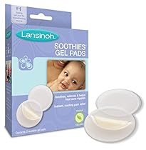 Lansinoh Soothies Gel Pads for Breastfeeding Mothers, 2 Count