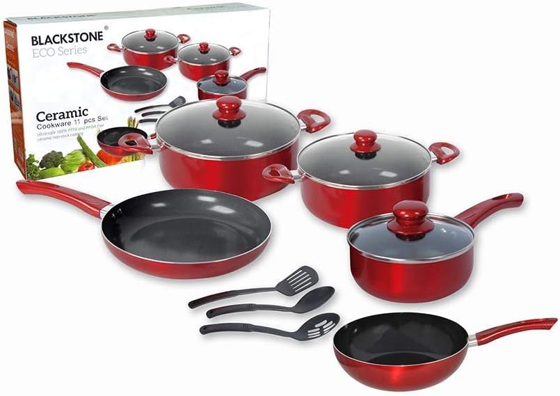 BLACKSTONE CERAMIC COOKWARE 11PCS SET Buy Online at Best Price in UAE Amazon.ae