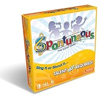 Spontuneous - The Song Game - Sing It or Shout It - Talent NOT Required (Family / Party Board Game)