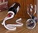 Ummit® Magic Lasso Rope Wine Bottle Holder Floating Illusion Rope Rack Stand, White