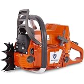 Farmertec 71cc G372 Holzfforma Gasoline Chain Saw Power Head 50mm Bore Without Guide Bar and Chain With Wrap Around Handle Bar