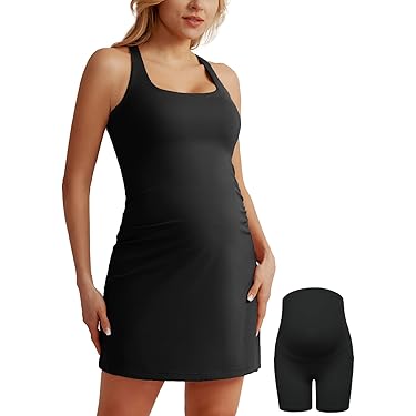 open lace back dress Amazon Best Sellers: Best Maternity Special Occasion Dresses