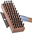 Carlisle FoodService Products Wood Oven Grill Brush & Scraper with Handle, 30 Inches, Natural