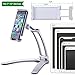 Jubor iPad Stand Wall Mount, 2-in-1 Kitchen Tablet Stand Adjustable Holder for iPad Pro, Surface Pro, Nintendo Switch, iPad Mini, 7