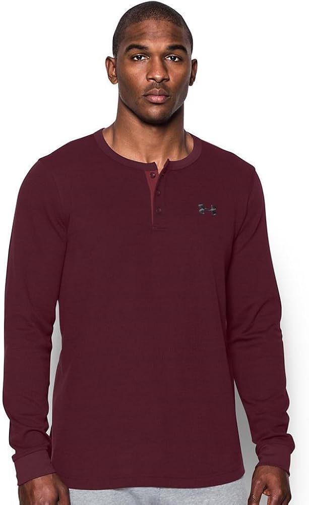 Under Armour Men's Waffle Henley Clothing