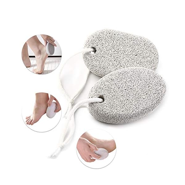 Natural-Pumice-Stone-for-Feet-2-PCS-Phogary-Lava-Pedicure-Tools-Hard-Skin-Callus-Remover-for-Feet-and-Hands-Natural-Foot-File-Exfoliation-to-Remove-Dead-Skin Natural Pumice Stone for Feet 2 PCS, PHOGARY Lava Pedicure Tools Hard Skin Callus Remover for Feet and Hands - Natural…