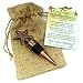 Inkfish and Co. Decorative Starfish Poem Story Wine Bottle Stopper Antique Copper with Burlap Gift Bag New Larger Card
