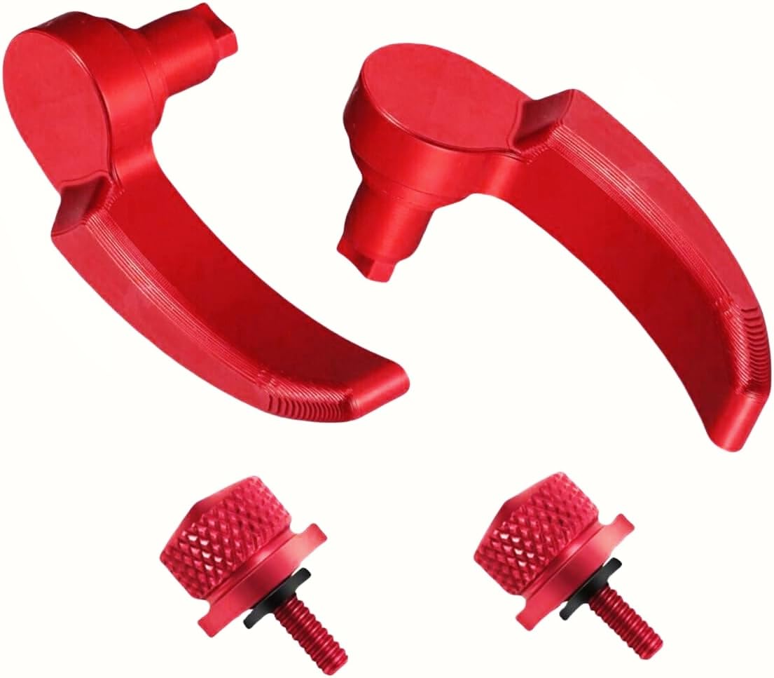 Photo 1 of TDZ Saddlebag Latch Kit Saddle Bag Latches Lifter & 2Pc Seat Bolt Screw for Harley Davidson Touring Street Glide, Road Glide, Electra Glide, Road King, FLHR FLHT FLHX FLHTK 2014-2024?Red