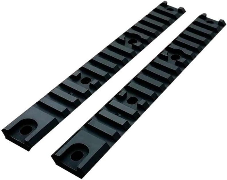 Airtech Studios - AM-014 Short Length Picattiny Rail Black (x2)