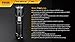 EdisonBright FENIX PD40R USB Rechargeable 3000 Lumen Cree XHP-70 LED Flashlight with, rechargeable battery and USB charging cable bundle