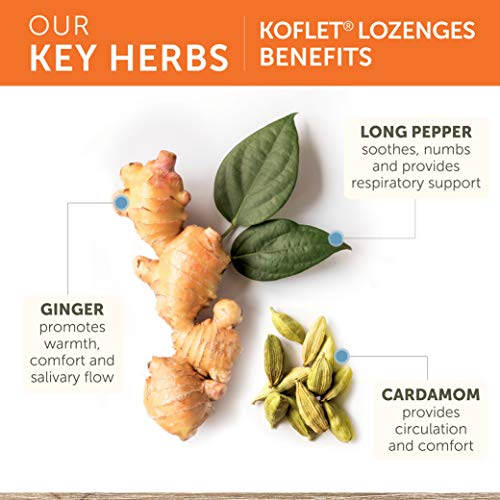 Himalaya Koflet Herbal Throat Lozenges, Natural Herbal Cough Drops