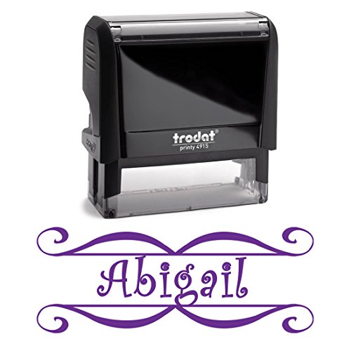 Buy Personalized Kids Name Self Inking Stamp, Decorative Stamp, Custom Font, Customized with