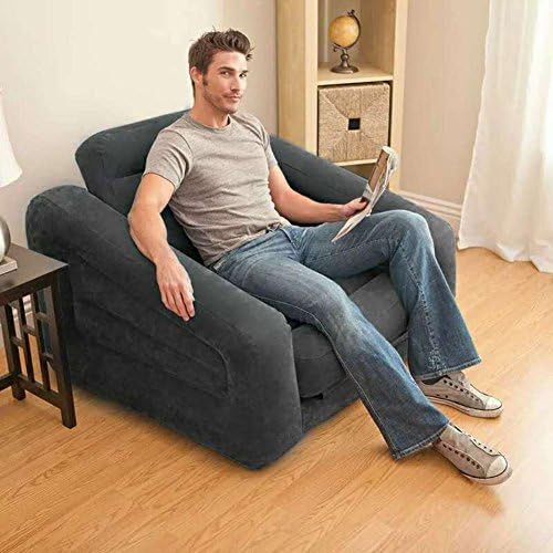 Inflatable sofa bed single double folding sofa siesta loung chair-C