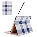iPad Pro 9.7 Case - ProCase Stand Folio Case Cover for Apple iPad Pro 9.7 Inch 2016, with Multiple Viewing Angles, Document Card Pocket - Plaid