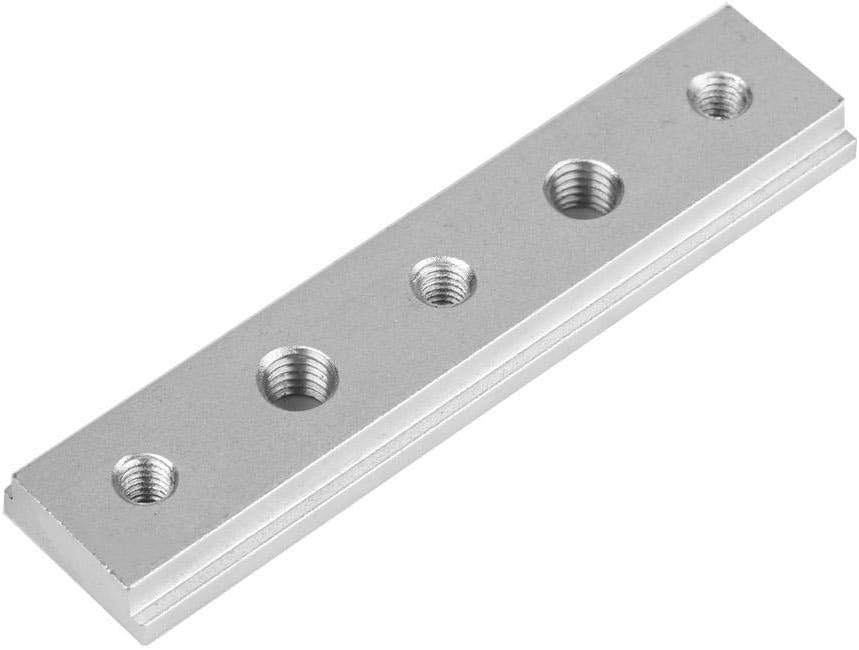 T Type Groove Rail Template T Slot Aluminum Alloy T Slot Rail 100mm for Table Saw Router Woodworking Tools (100mm) - Image 4