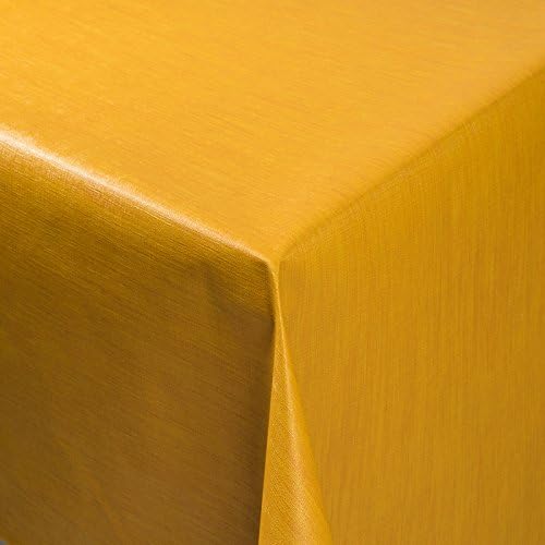 EHT Tablecloth Oilcloth Garden Tablecloth in Various Sizes Round Square Sold by the Metre Plain Yellow, Multi-Coloured, Mehrfahrbig, 70 cm Rund
