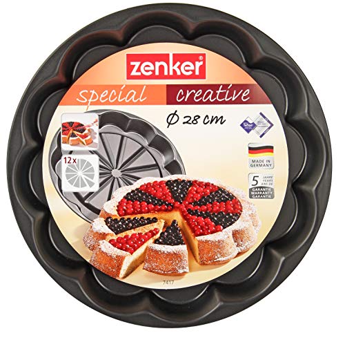 Zenker "Special Creative" Pie Pan, Black, 11.02" - Thumbnail 6