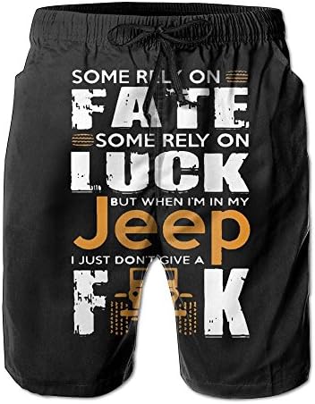 FCWQJH Fate Luck Jeep Waist Swimming Beach Pants Suits