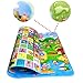 StillCool Baby Play Mat,79x71inches Extra Large Baby Crawling Play Mat Floor Play Mat Game Mat,0.2-Inch Thick (Large, Happy Farm)