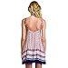 Sannysis Summer Casual Sleeveless Strap Backless Beach Mini Dress