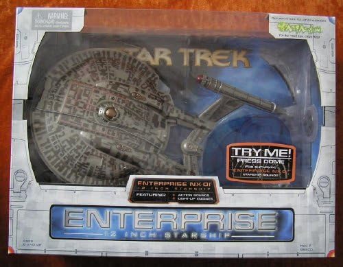 Art Asylum Star Trek - Starship Enterprise Nx-01 with Action Sounds & Light-Up Engines
