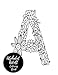 Alphabets Adult Coloring Book: ABC, A-Z Letters Large Stress Relieving, Relaxing Coloring Book For Grownups, Men, & Women. Moderate & Intricate One Sided Designs & Patterns For Leisure & Relaxation. by Insignia Coloring Books