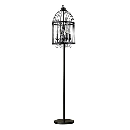 Lovely Light Country Retro Birdcage Design Lampshade Floor