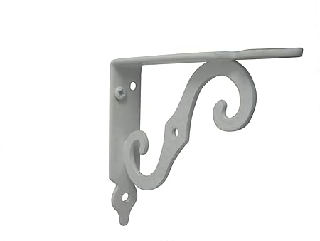 Winkel Regal Regalwinkel Regalträger Konsole 85x100mm weiß Shabby Landhaus