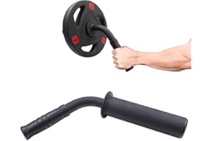 J BRYANT Wrist Strengthener Forearm Hammer Lever Bar for Arm Wrestling Exercises Fits 2" or 1" Plates Arm Grip Workout Strength Trainer Forearm Exerciser