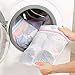 Hulless Set of 8 Laundry Bags Mesh Wash Bags Delicates Fine Mesh Zippered Washing Bags Travel Clothing Laundry Bags for Washing Machine and Dryer. 2 Extra Large, 2 Large, 2 Medium, 2 Small