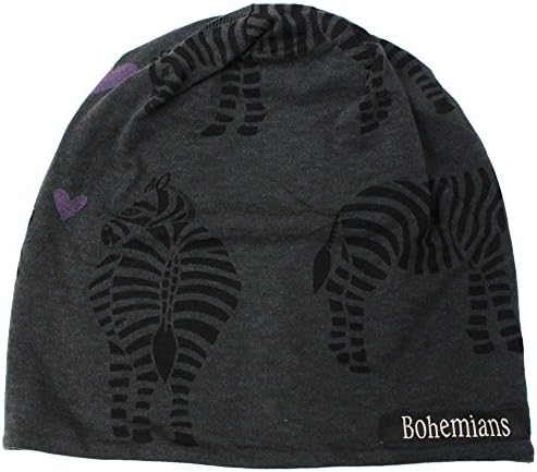 Amazon ボヘミアンズ Bohemians W Cap Love Zebra Grey 10 Mf Grey ニット 通販