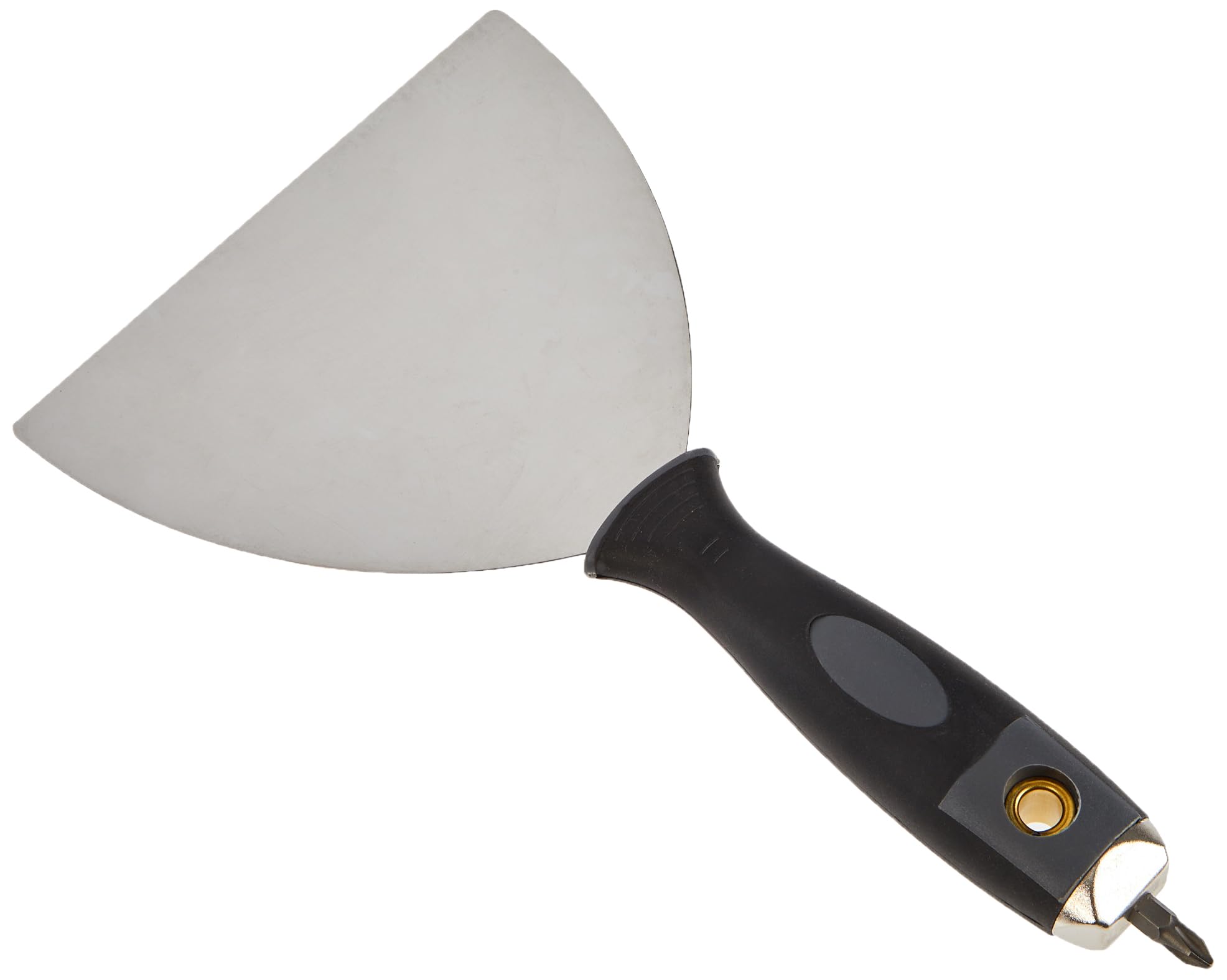 wolfcraft Professional Taping Knife I 4047000 I for Filling Transitions in plasterboard Walls